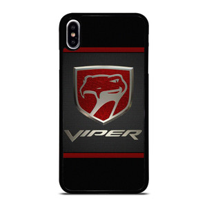 DODGE VIPER METAL EMBLEM iPhone XS Max Case Cover DODGE VIPER METAL EMBLEM iPhone XS Max Case Cover