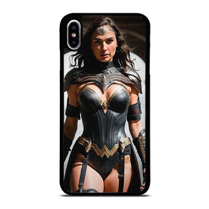 GAL GADOT WONDER WOMAN BLACK iPhone XS Max Case Cover GAL GADOT WONDER WOMAN BLACK iPhone XS Max Case Cover