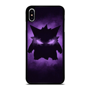 GENGAR SILHOUETTE POKEMON ANIME iPhone XS Max Case Cover