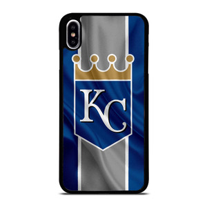 KANSAS CITY ROYALS FLAG LOGO iPhone XS Max Case Cover