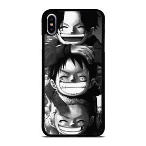 KID LUFFY ACE SABO ONE PIECE iPhone XS Max Case Cover