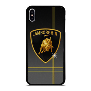 LAMBORGHINI LOGO SUPER CAR EMBLEM iPhone XS Max Case Cover