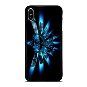 LEGEND OF ZELDA BLUE ICON iPhone XS Max Case Cover