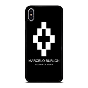 MARCELO BURLON MILAN LOGO iPhone XS Max Case Cover