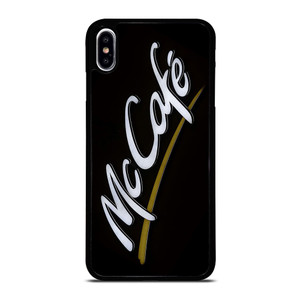 MCDONALD MCCAFE LOGO iPhone XS Max Case Cover