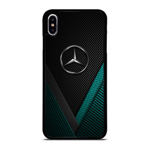 MERCEDES BENZ CARBON EMBLEM iPhone XS Max Case Cover