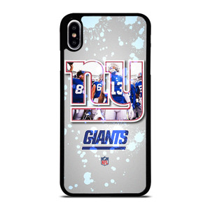 NEW YORK GIANTS NFL SPLASHED iPhone XS Max Case Cover
