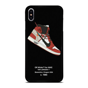 NIKE AIR JORDAN 1 OFF WHITE iPhone XS Max Case Cover