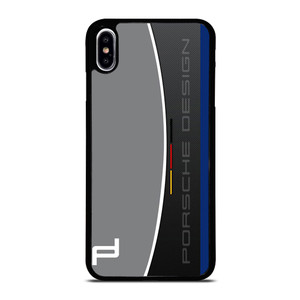 PORSCHE DESIGN CARBON LOGO iPhone XS Max Case Cover PORSCHE DESIGN CARBON LOGO iPhone XS Max Case Cover