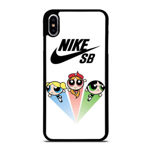 POWERPUFF X NIKE SB SKATEBOARD iPhone XS Max Case Cover POWERPUFF X NIKE SB SKATEBOARD iPhone XS Max Case Cover