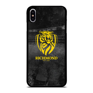 RICHMOND TIGERS SYMBOL BLACK iPhone XS Max Case Cover RICHMOND TIGERS SYMBOL BLACK iPhone XS Max Case Cover