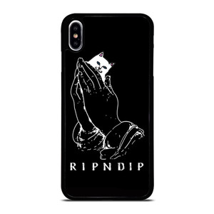 RIPNDIP CAT DRAKE LOGO iPhone XS Max Case Cover RIPNDIP CAT DRAKE LOGO iPhone XS Max Case Cover