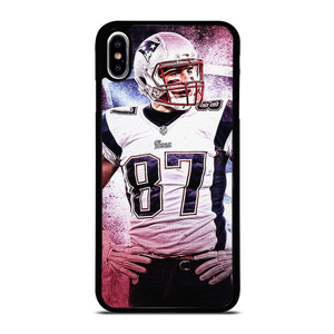 ROB GRONKOWSKI NEW ENGLAND PATRIOT NFL iPhone XS Max Case Cover