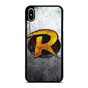 ROBIN DC COMICS GRUNGE LOGO iPhone XS Max Case Cover ROBIN DC COMICS GRUNGE LOGO iPhone XS Max Case Cover