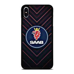 SAAB AB CAR EMBLEM iPhone XS Max Case Cover SAAB AB CAR EMBLEM iPhone XS Max Case Cover