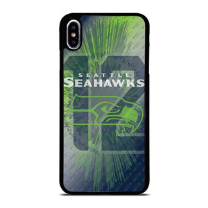 SEATTLE SEAHAWKS FOOTBALL 12 MAN LOGO iPhone XS Max Case Cover