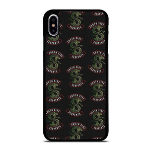 SOUTH SIDE SERPENTS RIVERDALE PATTERN iPhone XS Max Case Cover SOUTH SIDE SERPENTS RIVERDALE PATTERN iPhone XS Max Case Cover
