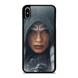 STAR WARS AHSOKA BABY YODA iPhone XS Max Case Cover STAR WARS AHSOKA BABY YODA iPhone XS Max Case Cover