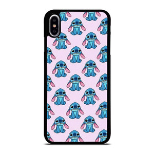 STITCH CARTOON PINK PATTERN iPhone XS Max Case Cover STITCH CARTOON PINK PATTERN iPhone XS Max Case Cover