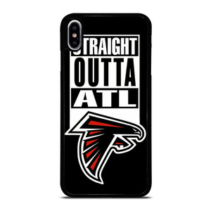 STRAIGHT OUTTA ATLANTA FALCONS FOOTBALL iPhone XS Max Case Cover STRAIGHT OUTTA ATLANTA FALCONS FOOTBALL iPhone XS Max Case Cover