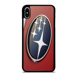 SUBARU CAR RED EMBLEM iPhone XS Max Case Cover SUBARU CAR RED EMBLEM iPhone XS Max Case Cover