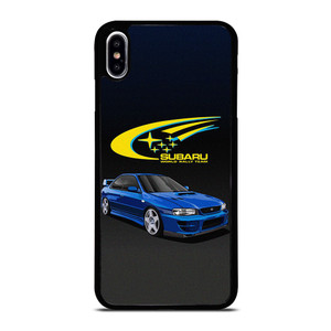 SUBARU WORLD RALLY LOGO iPhone XS Max Case Cover SUBARU WORLD RALLY LOGO iPhone XS Max Case Cover