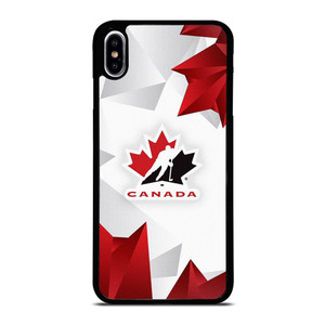 TEAM HOCKEY CANADA SYMBOL iPhone XS Max Case Cover