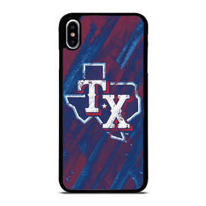 TEXAS RANGERS BASEBALL MLB SYMBOL iPhone XS Max Case Cover TEXAS RANGERS BASEBALL MLB SYMBOL iPhone XS Max Case Cover