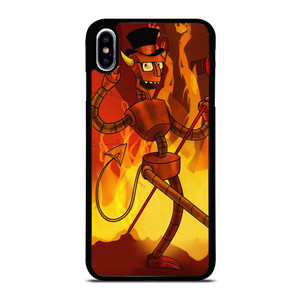 THE ROBOT DEVIL FUTURAMA iPhone XS Max Case Cover THE ROBOT DEVIL FUTURAMA iPhone XS Max Case Cover