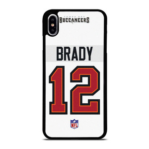 TOM BRADY TAMPA BAY BUCCANEERS WHITE KIT iPhone XS Max Case Cover