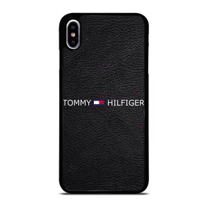 TOMMY HILFIGER LOGO LEATHER iPhone XS Max Case Cover TOMMY HILFIGER LOGO LEATHER iPhone XS Max Case Cover