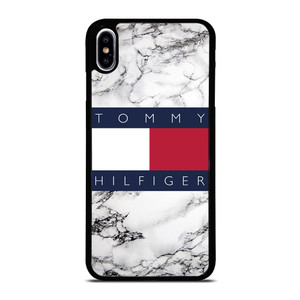 TOMMY HILFIGER WHITE MARBLE iPhone XS Max Case Cover
