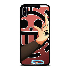 TRAFALGAR LAW ONE PIECE SYMBOL iPhone XS Max Case Cover