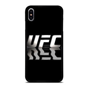 UFC FIGHTING METAL LOGO iPhone XS Max Case Cover