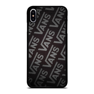 VANS SKATEBOARD BLACK iPhone XS Max Case Cover