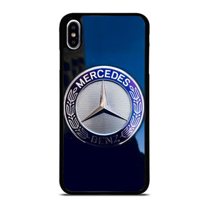 VINTAGE MERCEDES BENZ METAL EMBLEM iPhone XS Max Case Cover