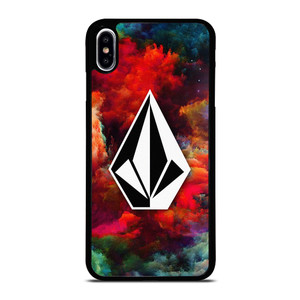 VOLCOM COLOR SPLASH LOGO iPhone XS Max Case Cover