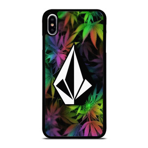 VOLCOM MARIJUANA LEAF iPhone XS Max Case Cover
