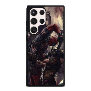 DEADPOOL VS WOLVERINE FIGHTING  Samsung Galaxy S23 Ultra Case Cover