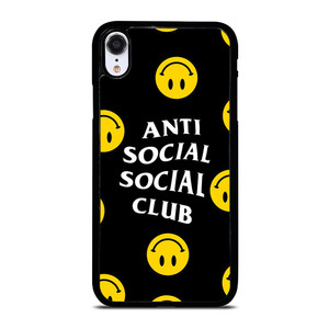 ANTI SOCIAL SOCIAL CLUB SMILEY FACE iPhone XR Case Cover