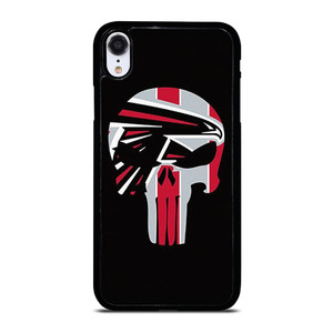 ATLANTA FALCONS FOOTBALL TEAM SKULL iPhone XR Case Cover