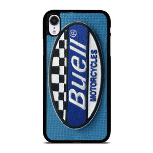BUELL MOTORCYCLE FABRIC LOGO iPhone XR Case Cover