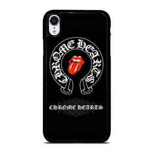 CHROME HEARTS ROLLING STONES SYMBOL iPhone XR Case Cover
