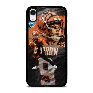 CINCINNATI BENGALS JOE BURROW FOOTBALL iPhone XR Case Cover