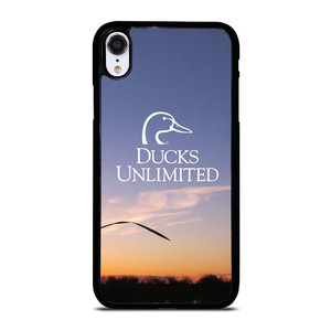 DUCKS UNLIMITED SUNSET LOGO iPhone XR Case Cover DUCKS UNLIMITED SUNSET LOGO iPhone XR Case Cover
