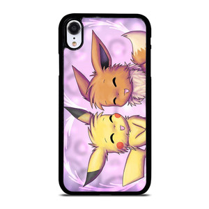 EEVEE PIKACHU POKEMON GAMES iPhone XR Case Cover