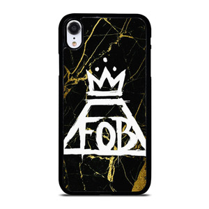FOB FALL OUT BOY MARBLE LOGO iPhone XR Case Cover