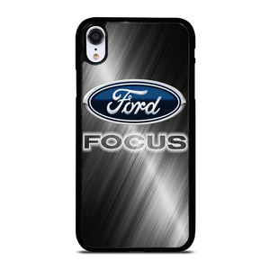 FORD FOCUS METAL EMBLEM iPhone XR Case Cover