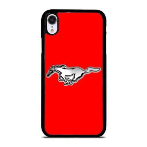 FORD MUSTANG RED EMBLEM iPhone XR Case Cover