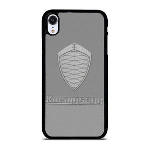 KOENIGSEGG GREY LOGO iPhone XR Case Cover